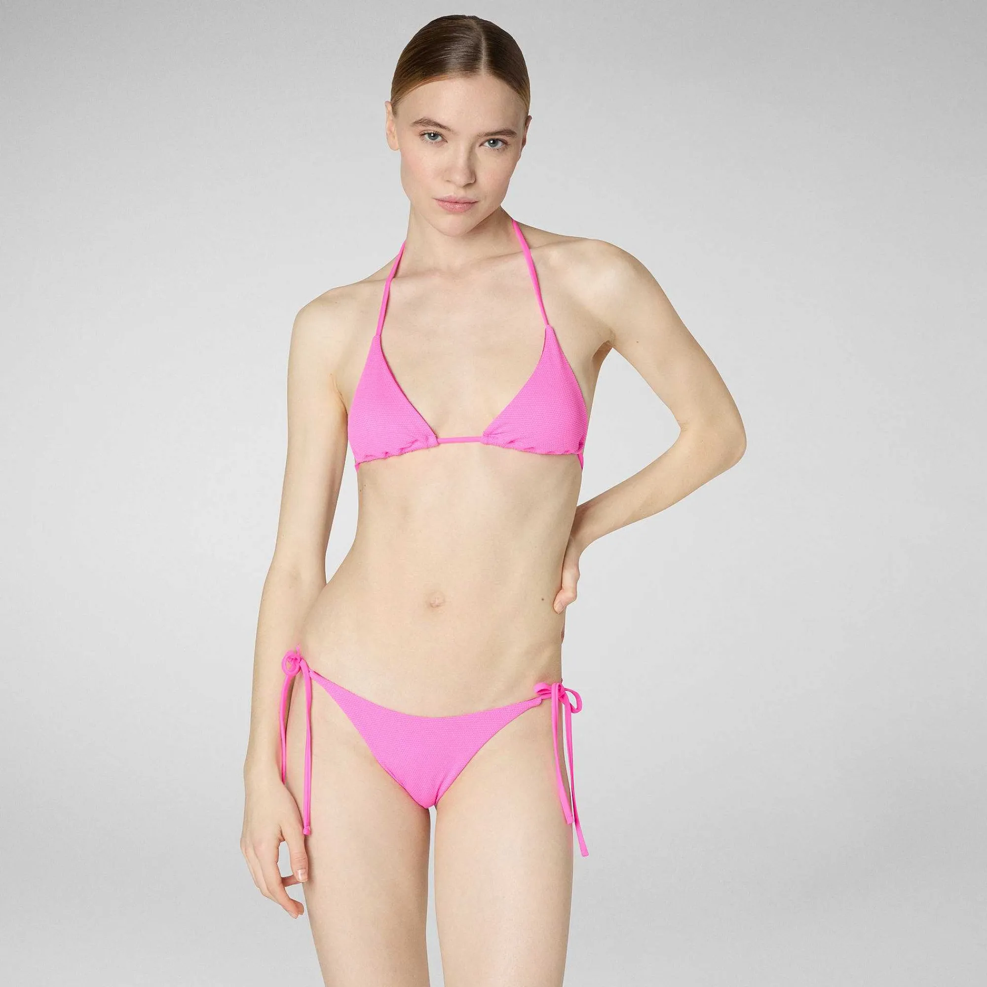 Costumi Da Bagno^Save The Duck Slip Bikini Regolabile Donna Sveva Fucsia