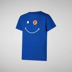 T-Shirt & Felpe^Save The Duck T-Shirt Asa Unisex Blu Elettrico