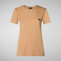 T-Shirt & Felpe^Save The Duck T-Shirt Donna Annabeth Beige Biscotto