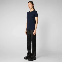 T-Shirt & Felpe^Save The Duck T-Shirt Donna Annabeth Blu Navy