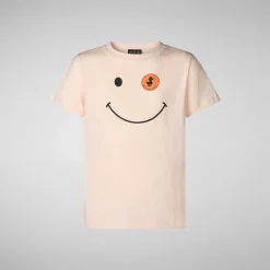 T-Shirt & Felpe^Save The Duck T-Shirt Unisex Bambino Asa Pale Pink