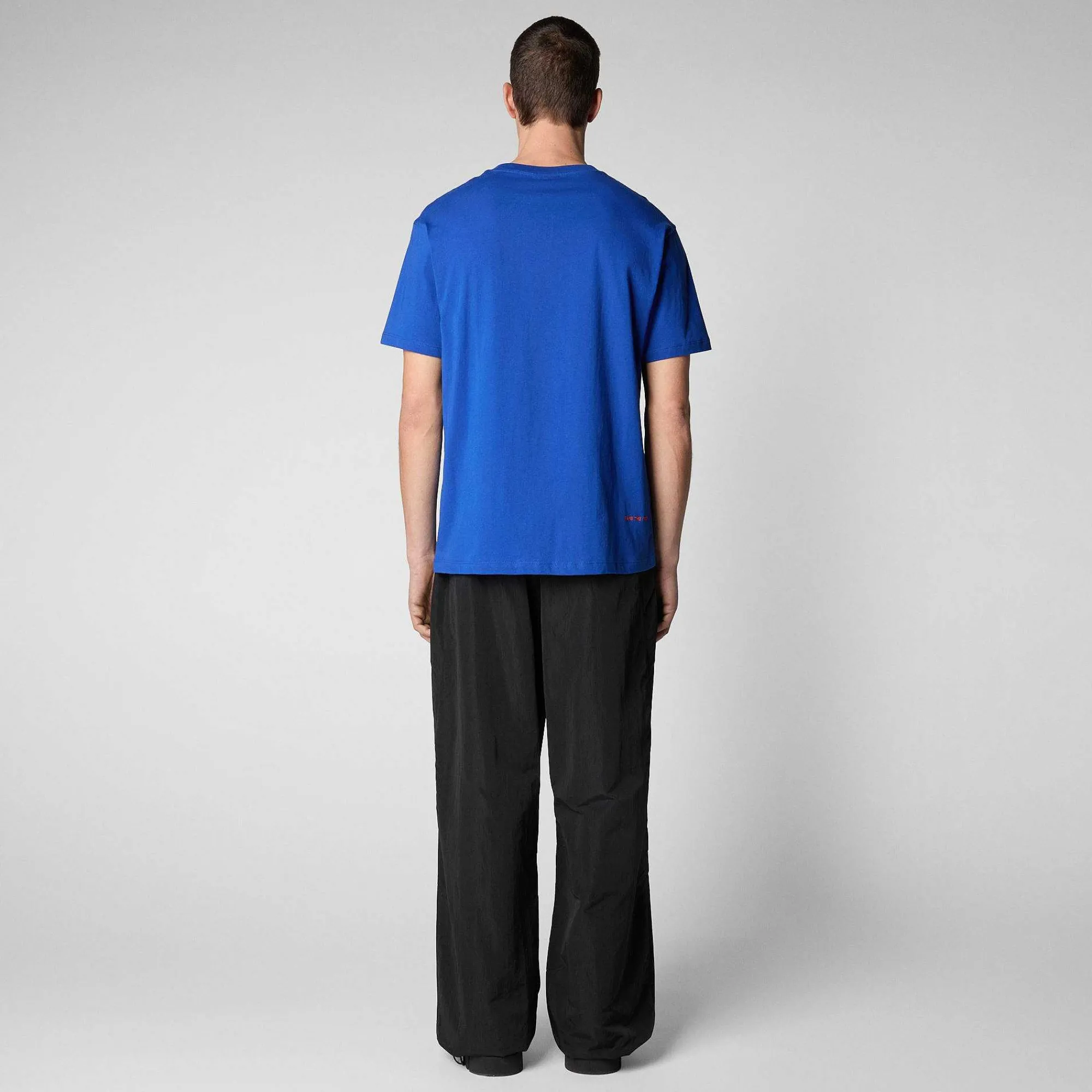 Magliette & Felpe^Save The Duck T-Shirt Uomo Adelmar Blu Elettrico