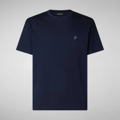 Magliette & Felpe^Save The Duck T-Shirt Uomo Adelmar Blu Navy