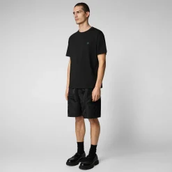 Magliette & Felpe^Save The Duck T-Shirt Uomo Adelmar Nero