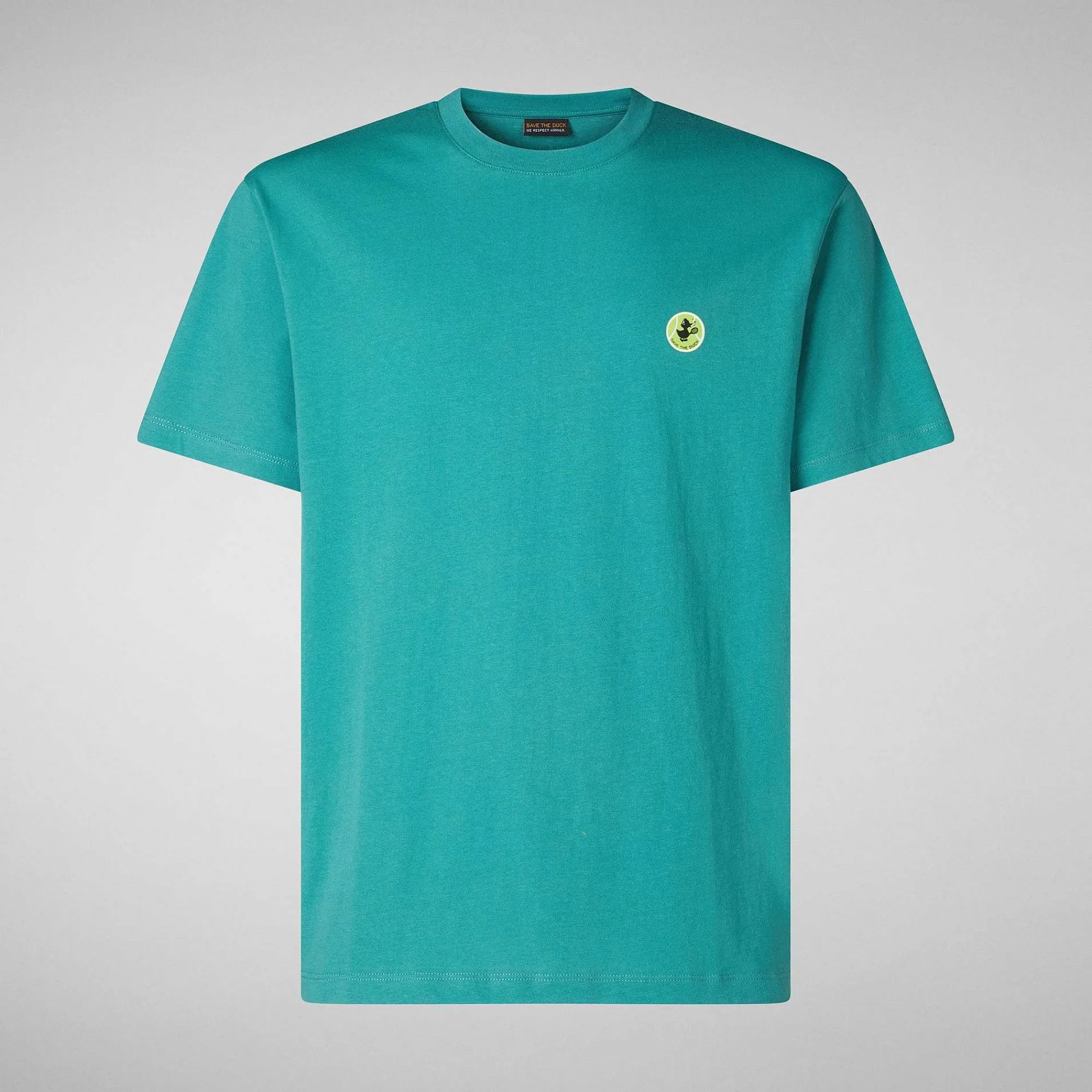 Magliette & Felpe^Save The Duck T-Shirt Uomo Caius Artichoke Green