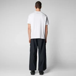 Magliette & Felpe^Save The Duck T-Shirt Uomo Caius Bianco