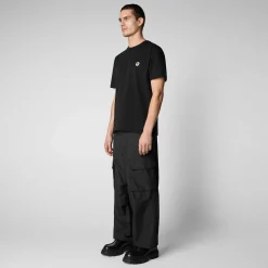 Magliette & Felpe^Save The Duck T-Shirt Uomo Caius Nero