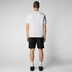 Magliette & Felpe^Save The Duck T-Shirt Uomo Finlo Bianco