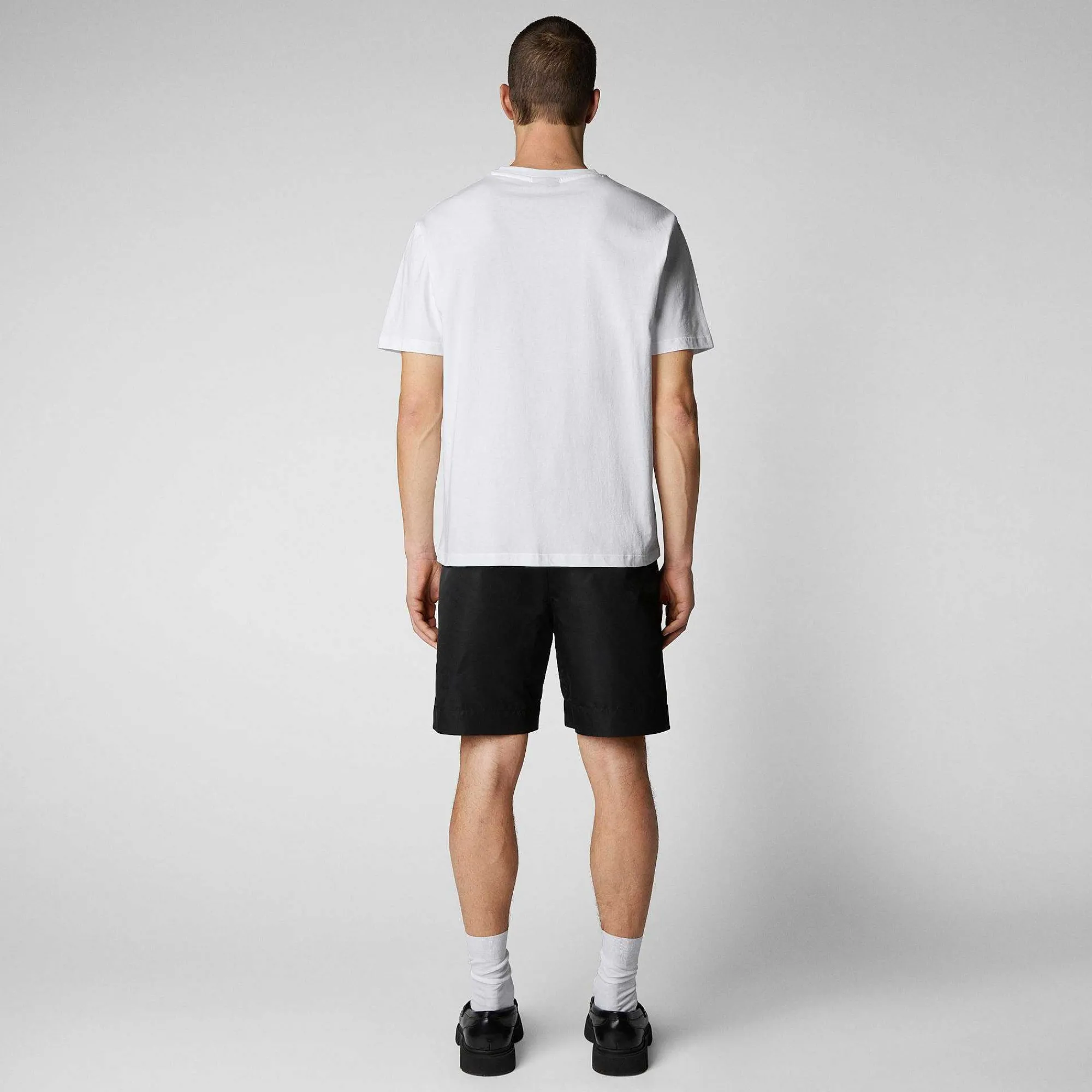 Magliette & Felpe^Save The Duck T-Shirt Uomo Finlo Bianco