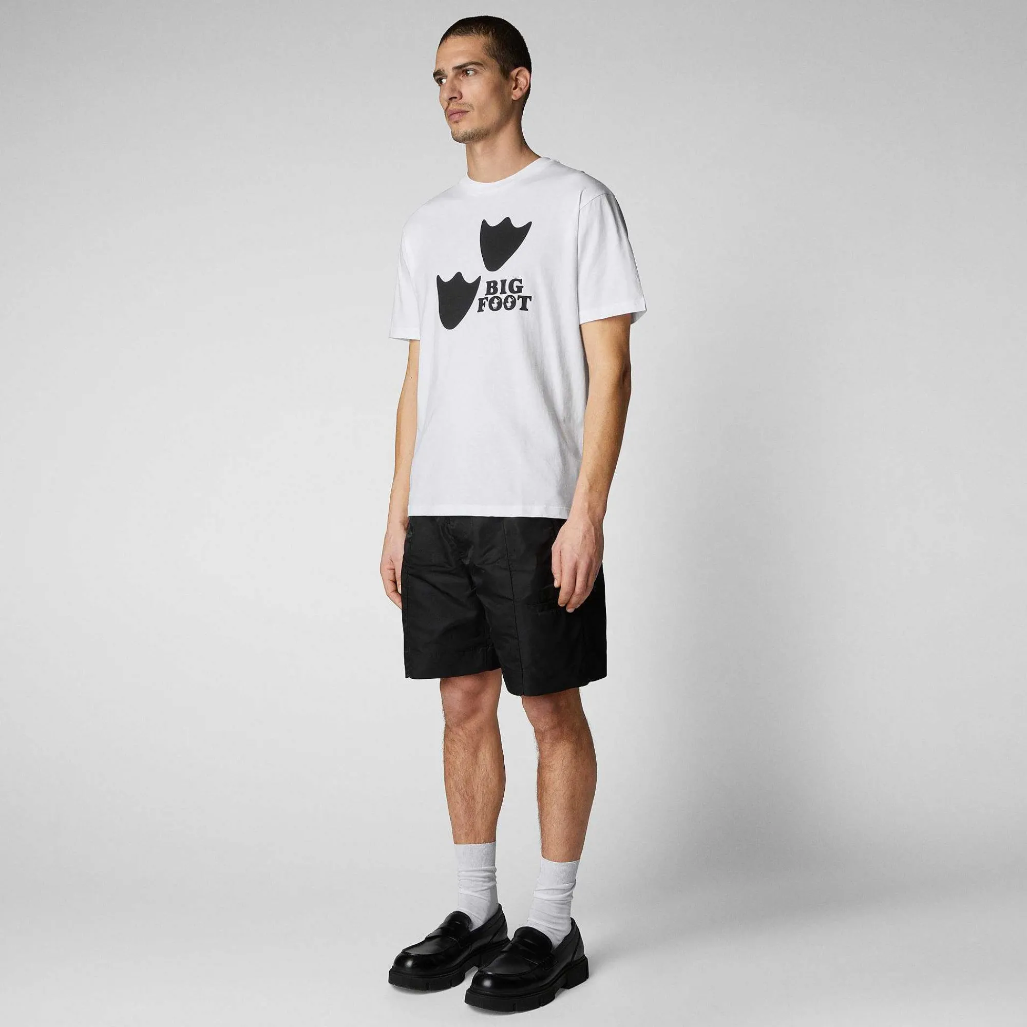 Magliette & Felpe^Save The Duck T-Shirt Uomo Finlo Bianco