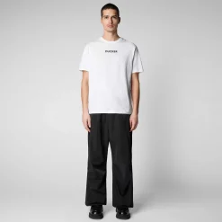 Magliette & Felpe^Save The Duck T-Shirt Uomo Nalo Bianco