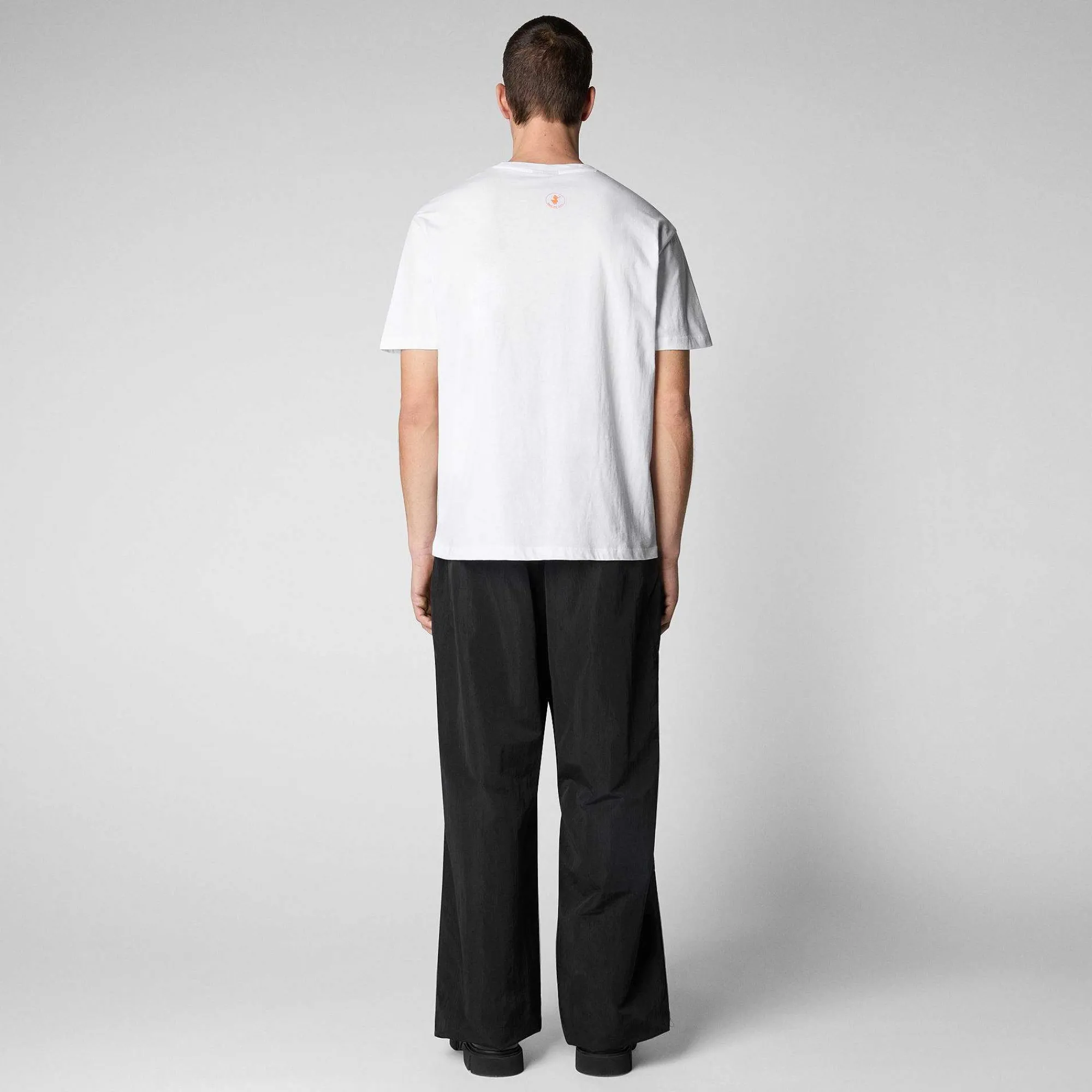 Magliette & Felpe^Save The Duck T-Shirt Uomo Nalo Bianco