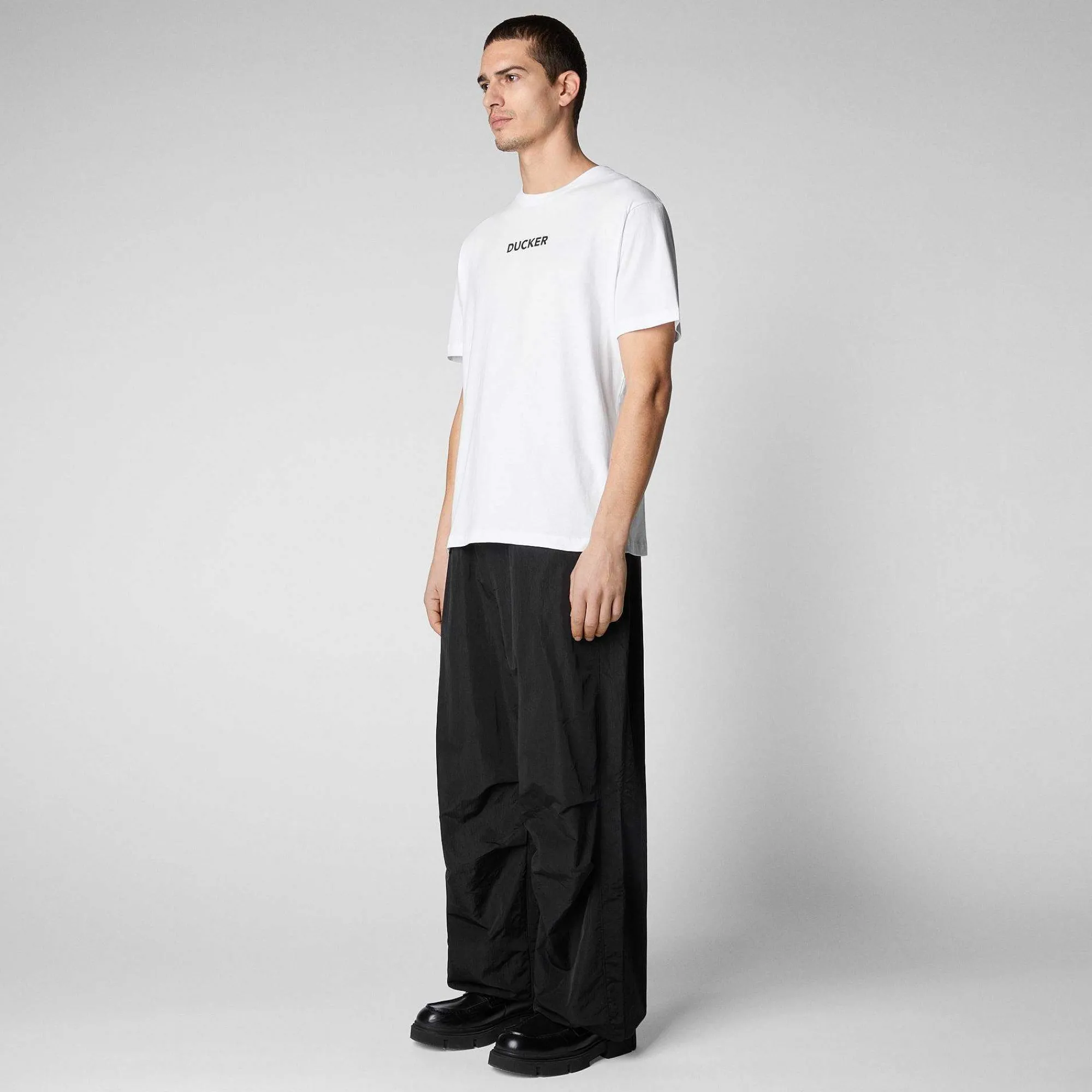 Magliette & Felpe^Save The Duck T-Shirt Uomo Nalo Bianco