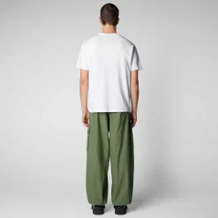 Magliette & Felpe^Save The Duck T-Shirt Uomo Pepo Bianco