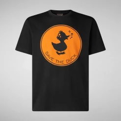 Magliette & Felpe^Save The Duck T-Shirt Uomo Sabik Nero