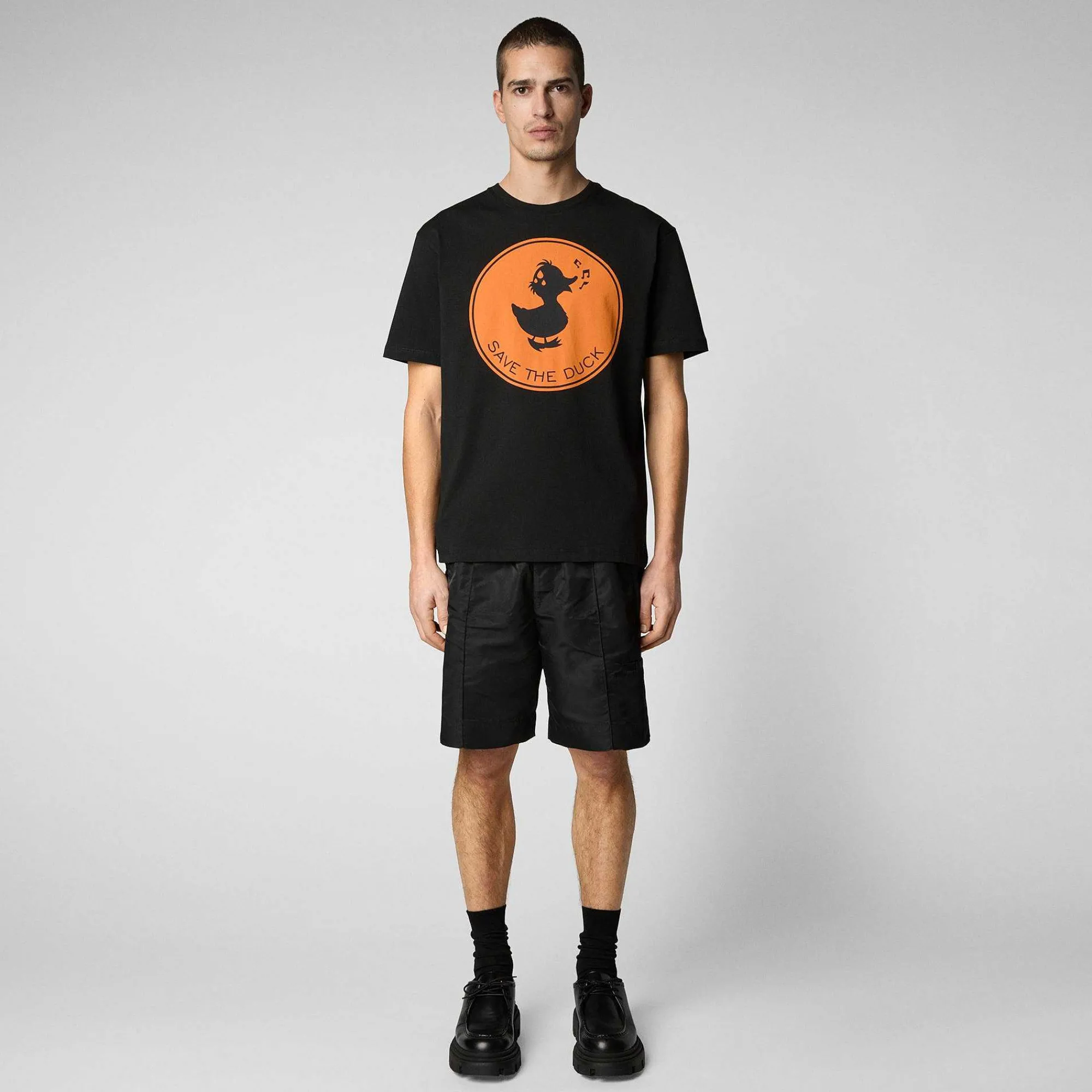 Magliette & Felpe^Save The Duck T-Shirt Uomo Sabik Nero