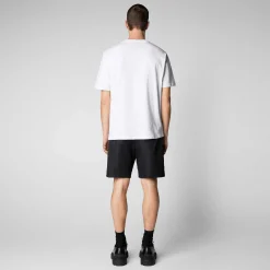 Magliette & Felpe^Save The Duck T-Shirt Uomo Udo Bianco